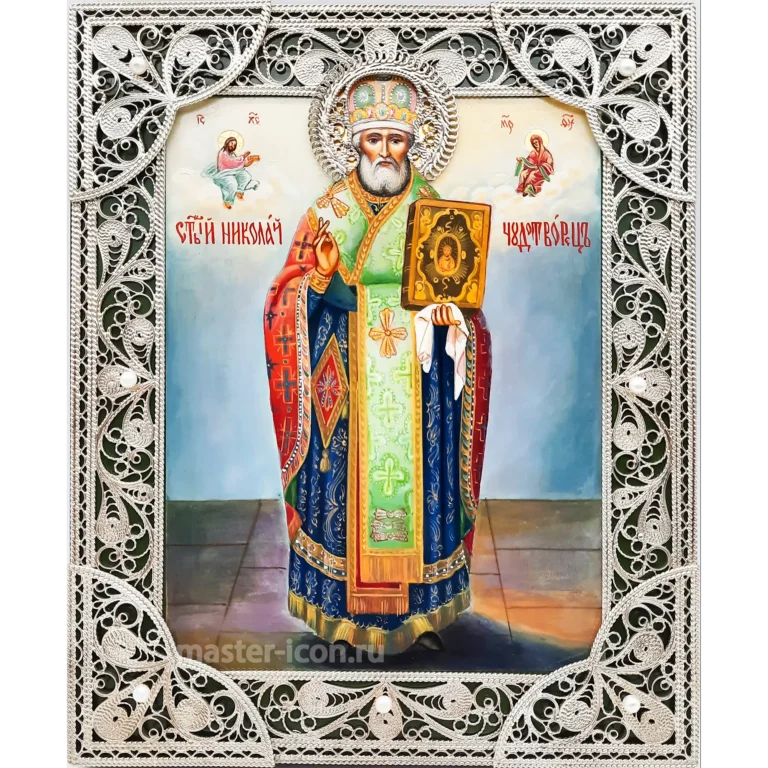 Икона скань Николай Чудотворец